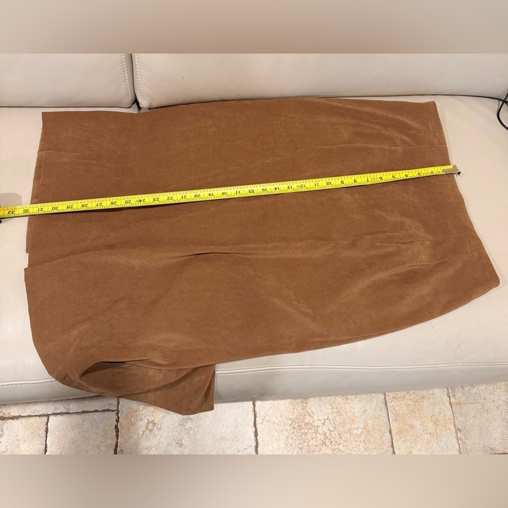 Briggs New York Brown Maxi Skirt 14P - Picture 7 of 7
